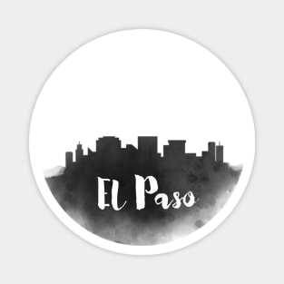 El Paso watercolor Magnet